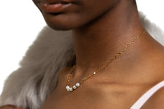 Smile Pearl Necklace