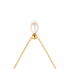 Perfume Bottle Pearl Necklace