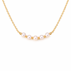 Smile Pearl Necklace