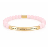 Custom Engraved Message Bracelet