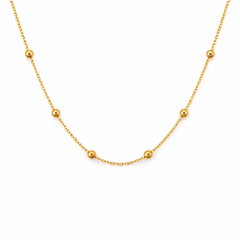 Ball Chain Bead Necklace