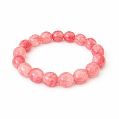 Pink Glass Beauty Bracelet